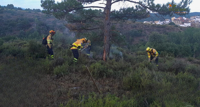 Jornada negra en Cuenca incendios en Valdecabras, Enguídanos, Algarra, Valdecolmenas, Villar del Humo y Aliaguilla