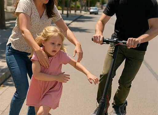La Policía Local de Cuenca intercepta al conductor de un patinete después de darse a la fuga tras arrollar a una menor y chocar contra un coche