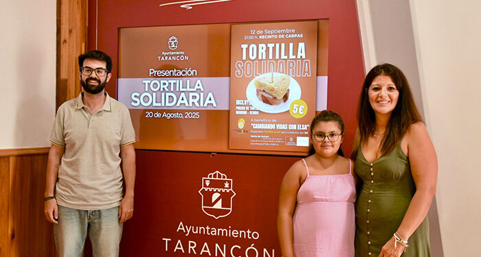 La Tortilla Solidaria de Tarancón será a beneficio de ‘Cambiando Vidas con Elsa’