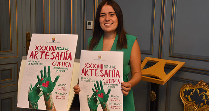 La XXXVIII Feria de Artesanía de la Diputación de Cuenca, del 28 al 31 de agosto, traerá talleres artesanos participativos como novedad