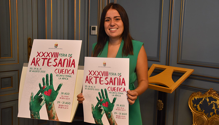 La XXXVIII Feria de Artesanía de la Diputación de Cuenca, del 28 al 31 de agosto, traerá talleres artesanos participativos como novedad