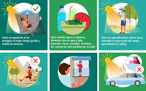 La delegada del Gobierno pide “mucha precaución” para evitar problemas de salud y prevenir incendios ante las altas temperaturas 1 La delegada del Gobierno pide “mucha precaución” para evitar problemas de salud y prevenir incendios ante las altas temperaturas