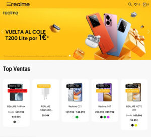 La tienda online oficial de realme España abre sus puertas con grandes ofertas de aniversario 2 La tienda online oficial de realme España abre sus puertas con grandes ofertas de aniversario