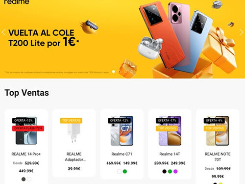 La tienda online oficial de realme España abre sus puertas con grandes ofertas de aniversario 1 La tienda online oficial de realme España abre sus puertas con grandes ofertas de aniversario
