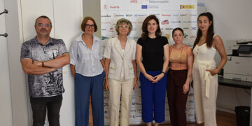 La viceconsejera de Empleo visita la nueva sede de Inserta Empleo ONCE en Cuenca