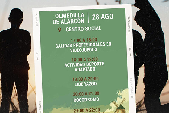 Olmedilla de Alarcón y Motilla del Palancar acogerán dos eventos del proyecto ‘Jóvenes con Raíz’ 1 Olmedilla de Alarcón y Motilla del Palancar acogerán dos eventos del proyecto ‘Jóvenes con Raíz’