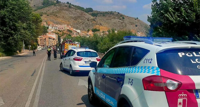 Pequeño incendio en una vivienda en la avenida de Los Alfares de Cuenca 1 Pequeño incendio en una vivienda en la avenida de Los Alfares de Cuenca