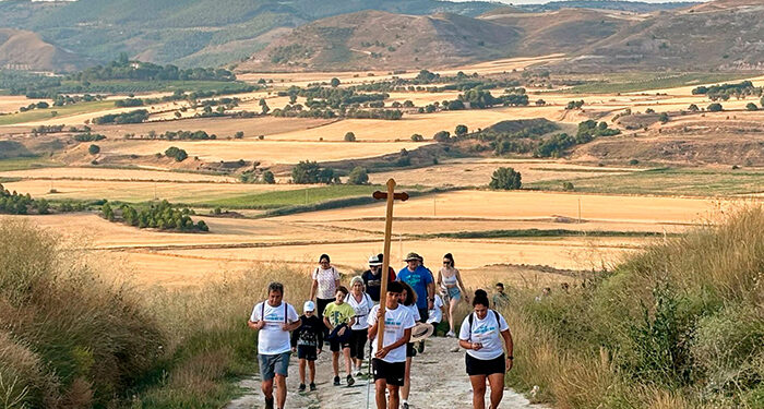 Récord de participación en el tramo sexto de la Peregrinación Gregoriana entre Huete y Saceda del Río 1 Récord de participación en el tramo sexto de la Peregrinación Gregoriana entre Huete y Saceda del Río