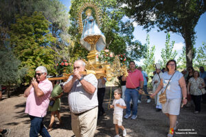 San Agustín vuelve a unir a Yunquera de Henares y Torre del Burgo