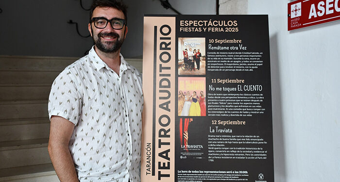 Teatro, comedia y ópera en el auditorio municipal en las fiestas patronales de Tarancón 2025