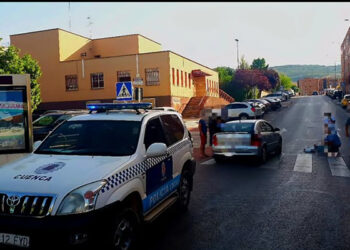 Una mujer de 80 años, atropellada en un paso de peatones en la calle Río Fresneda de Cuenca