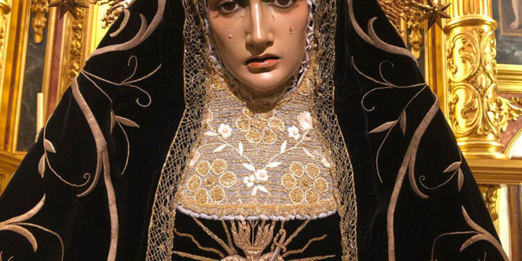 El Obispado de Sigüenza-Guadalajara reconoce como patronos de Azuqueca a la Virgen de La Soledad y a San Isidro Labrador 1 Virgen soledad