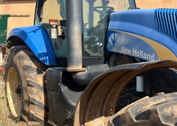 Vandalizan el tractor de un agricultor de Tendilla, ocasionándole daños valorados en miles de euros
