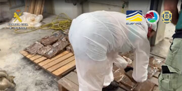 Al menos una persona detenida en Guadalajara en la desarticulación de una organización criminal dedicada a la introducción de cocaína en España