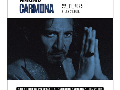 Antonio Carmona llega al Auditorio de Cuenca con un concierto único el 22 de noviembre