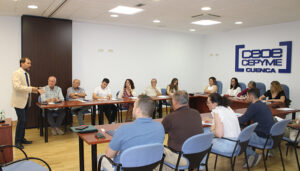 Buena participación en la jornada sobre protección de datos celebrada en CEOE-Cepyme Cuenca 2 Buena participación en la jornada sobre protección de datos celebrada en CEOE-Cepyme Cuenca