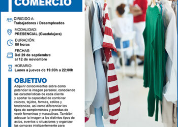 CEOE-Cepyme Guadalajara oferta un nuevo curso gratuito de personal shopper en comercio