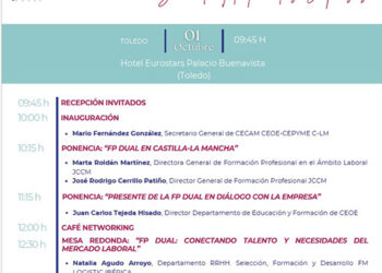 Ceoe-Cepyme Cuenca invita a sus empresas a participar en la jornada sobre FP Dual de CECAM