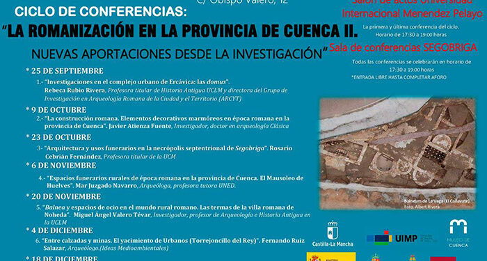 Ciclo de conferencias sobre la romanización en la provincia de Cuenca II en el Museo de Cuenca