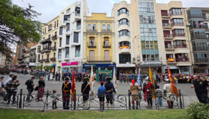 Cuenca vibra con el izado solemne de la Enseña Nacional con motivo los actos conmemorativos por la Patrona de la Guardia Civil 2
