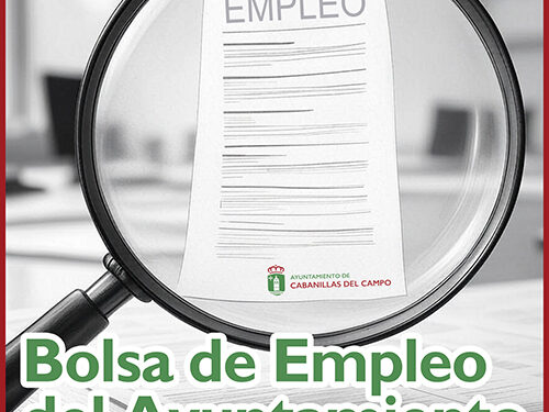 El Ayuntamiento de Cabanillas renueva su Bolsa de Empleo Municipal