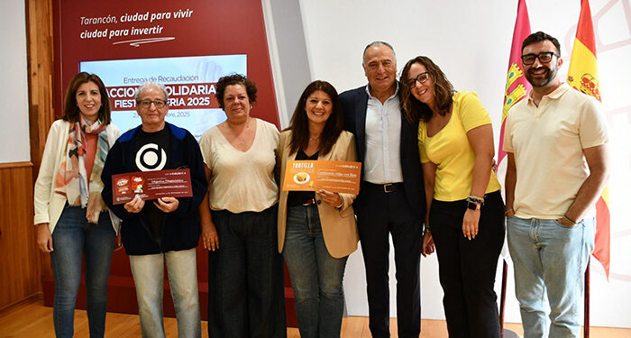 El Ayuntamiento de Tarancón entrega la recaudación de las actividades solidarias de las fiestas patronales 2025 1 El Ayuntamiento de Tarancón entrega la recaudación de las actividades solidarias de las fiestas patronales 2025