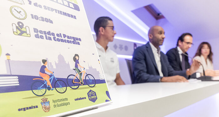 El Día de la Bicicleta se celebra el próximo domingo 7 de septiembre con un recorrido familiar por el casco histórico de Guadalajara