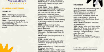 El Día de la Provincia 2025 llenará Brihuega de actividades durante todo el próximo fin de semana