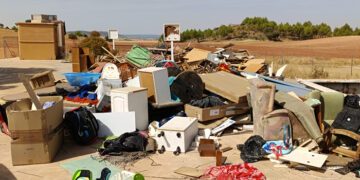 El Grupo Popular de Arcas denuncia el estado de abandono y dejadez en el que se encuentra el Punto Limpio de la localidad