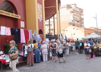 El Mercadillo de Guadalajara cambia de sitio por las Ferias los martes 9 y 16 de septiembre estará en La Tajera