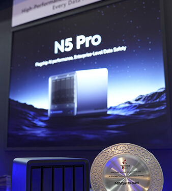 El N5 Pro con IA de Minisforum gana el Premio a la Innovación en Tecnología de Almacenamiento con IA en IFA 2025