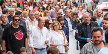 El PSOE se une al grito multitudinario de Guadalajara contra el genocidio de Gaza