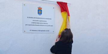 El Pedernoso rinde homenaje a Nieves Mercadillo, primer presidente de la Federación Castellano-Manchega de Fútbol