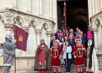 El Pendón de Alfonso VIII vuelve a la Catedral en el Día de San Mateo