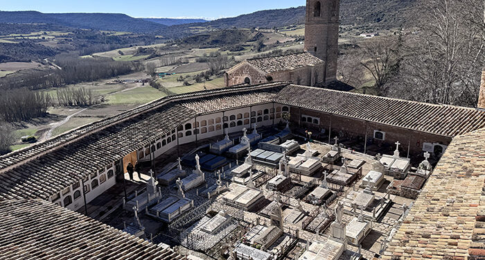 El camposanto del Castillo de la Piedra Bermeja, en Brihuega, se incorpora a la Ruta Europea de Cementerios Históricos de ASCE