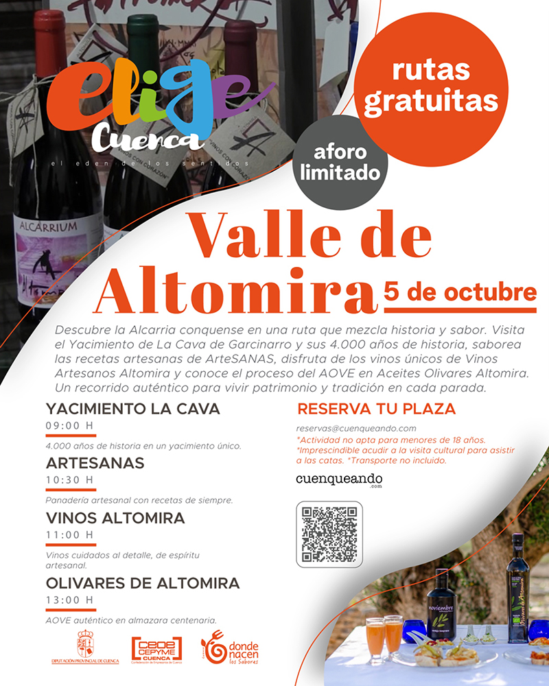 Elige Cuenca propone dos interesantes rutas para este fin de semana en la alcarria y en la mancha 2 Elige Cuenca propone dos interesantes rutas para este fin de semana en la alcarria y en la mancha