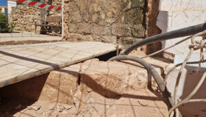 Encuentran restos arqueológicos en Puebla del Salvador bajo la “caseta del Pozo Nuevo”