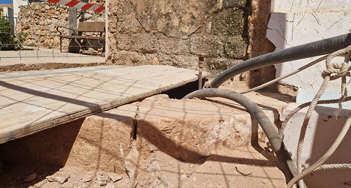 Encuentran restos arqueológicos en Puebla del Salvador bajo la “caseta del Pozo Nuevo”