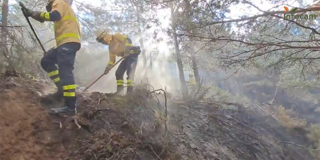 Estabilizado el incendio del Pico del Lobo comienza la desescalada hacia la normalidad