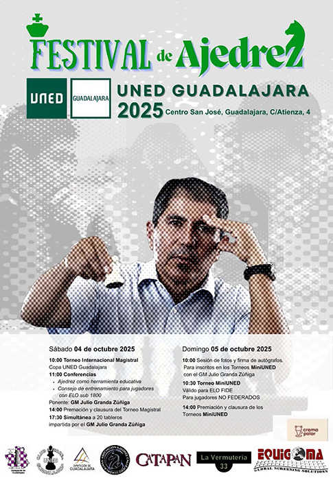 Festival de Ajedrez en UNED Guadalajara 2 Festival de Ajedrez en UNED Guadalajara