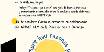 Guadalajara ilumina el edificio Arriaca de amarillo en el Día Mundial para la Prevención del Suicidio