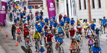 Guadalajara vive un Día de la Bicicleta con récord de participación con casi dos mil participantes inscritos y 200 niños en el circuito infantil