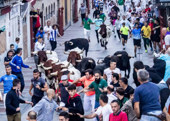 Guadalajara vive un tercer encierro espectacular, con masiva participación y sin incidencias en sus Ferias y Fiestas 2025