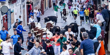 Guadalajara vive un tercer encierro espectacular, con masiva participación y sin incidencias en sus Ferias y Fiestas 2025
