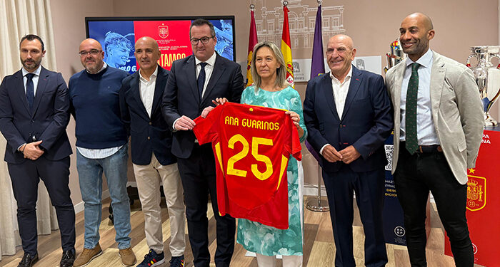 Guarinos destaca el compromiso de Guadalajara con el deporte y el orgullo de recibir a la “Rojilla” en el Pedro Escartín 1 Guarinos destaca el compromiso de Guadalajara con el deporte y el orgullo de recibir a la “Rojilla” en el Pedro Escartín