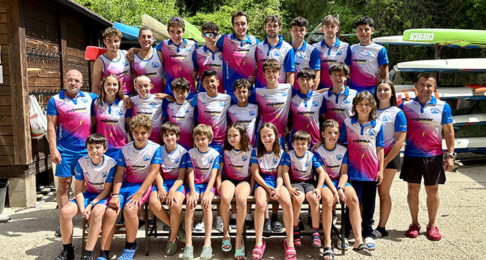 Histórico ascenso del Club Piragüismo Cuenca a división de honor de la Liga Nacional de Sprint Senior Masculino