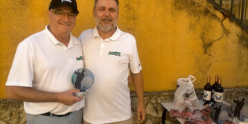 José Miguel Molina, ganador del Torneo de Golf  de Fiestas de Villalba de la Sierra