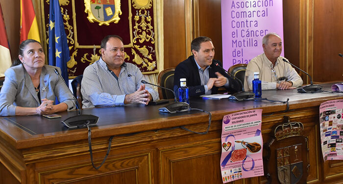 La Asociación Comarcal Contra el Cáncer de Motilla organiza este domingo un evento con 28 cortadores de jamón