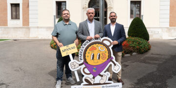La Diputación de Guadalajara destina este año la recaudación de la Paella Solidaria de las Peñas a beneficio de APANAG