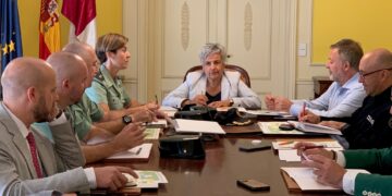 La Junta Local de Seguridad analiza el dispositivo previsto con motivo de la Semana Institucional de la Guardia Civil en Cuenca